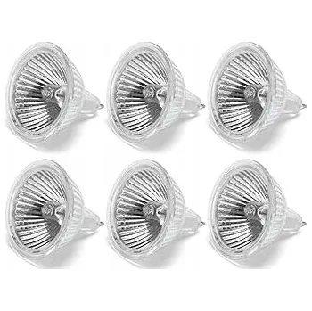 Žárovka Vinaco GU5.3 LED 3W – Sada 6 reflektorů MR16 – Teplá bílá 2700K, 585 lm