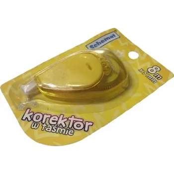 Korektor Korektor v pásce žlutý 8 m x 5 mm