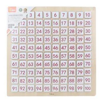 Dřevěná hračka Viga Dřevěná abeceda a počítání