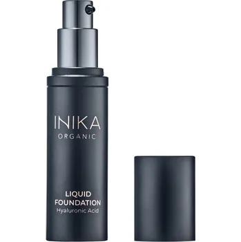 Přípravek na tvář Inika Organic BIO Tekutý make-up s kyselinou hyaluronovou Cream 30 ml