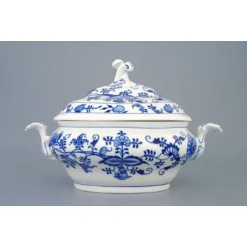 Polévková mísa Cibulák Mísa zeleninová oválná bez výřezu 1,50l 1500g Originál Český porcelán Dubí