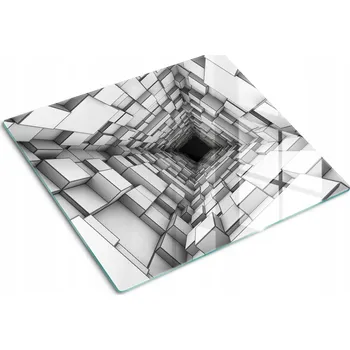 Obraz Multifunkční Skleněná Dekorativní Deska s potiskem Hrací Kostka 60x52 cm