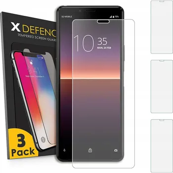 Pouzdro na mobilní telefon 3v1 HYBRIDNÍ OCHRANNÉ SKLO NA TELEFON DISPLEJ PRO SONY 10 II