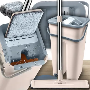 Kbelík a plochý mop MAXSELL 11 cm