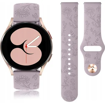 Řemínek na hodinky SILIKONOVÝ ŘEMÍNEK 2 PRO XIAOMI AMAZFIT GTS4 MINI RŮŽOVÝ