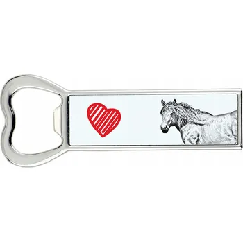 Otvírák Otvírák na láhve s baskickým horským koněm a Vaší fotografií