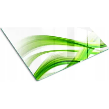 Obraz Odolná a stylová kuchyňská skleněná deska s motivem Abstrakce vlny 60x52 cm
