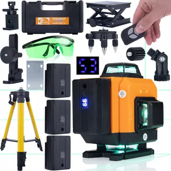 Měřící laser Křížový laser Rosfix ZESTAW-CWO-0G1ES 25 m