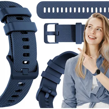 Řemínek na hodinky Řemínek ChronSmarta pro Garmin 20mm, modrý