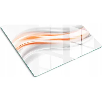 Obraz Dekorativní Deska Tvrzené Sklo na Krájení Vlny Abstraktní 60x52 cm