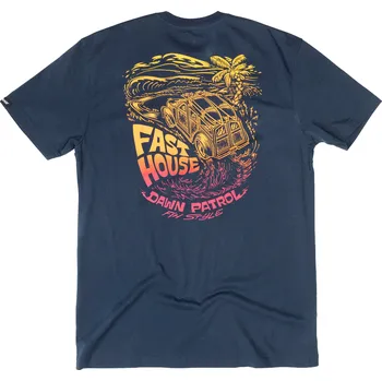 Fasthouse Explorer Tee Navy Velikost: M
