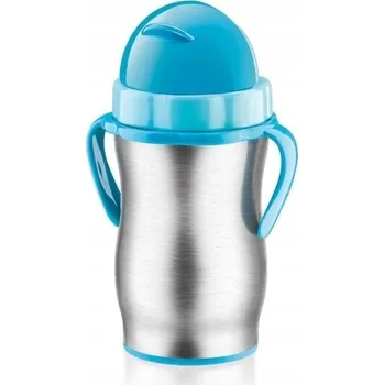 TESCOMA BAMBINI Dětská termoska s brčkem 300 ml modrá