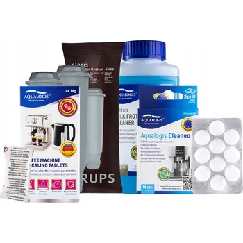 Kávovar Sada Krups - filtr KRUPS F08801 2ks, Latteo 250ml, Decalc 6 Ks, Cleaneo