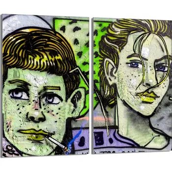 Kuchyňské prkénko Krájecí deska TMK ArtDeko sklo 2 ks