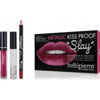 Rtěnka Bellapierre sada rtěnka, lesk na rty, konturovací tužka 1