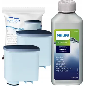 Kávovar SADA pro kávovar PHILIPS SAECO Odvápňovač CA6700 2x Filtr AquaClean