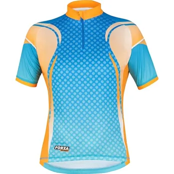 Cyklistické oblečení CYKLISTICKÝ DRES COOLMAX FORZA SPORT DOTS S