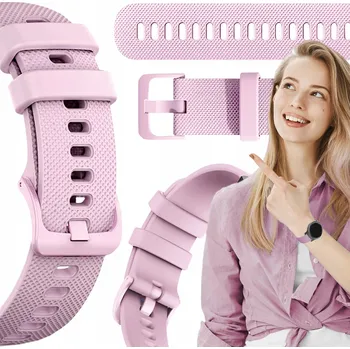 Příslušenství k chytrým hodinkám Řemínek pro Xiaomi Amazfit BIP 5 chytré hodinky světle růžový řemínek 22mm