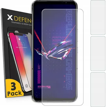 Pouzdro na mobilní telefon 3v1 HYBRIDNÍ OCHRANNÉ SKLO NA DISPLEJ TELEFONU ASUS ROG PHONE 6