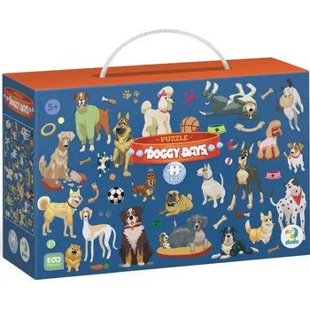 Puzzle DODO Puzzle Pejsci 100 dílků