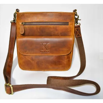 Dámská kožená kabelka přes rameno KLÍČ KP10