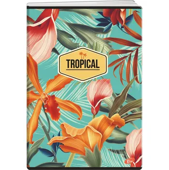 Sešit A5 s mřížkou Elisa, 80 listů