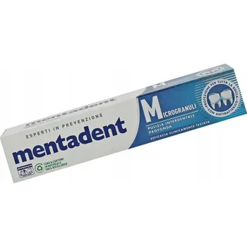 Dentální hygiena Mentadent Microgranuli – Zubní pasta 75 ml | Hloubkové čištění