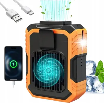 IP kamera PŘENOSNÝ VENTILÁTOR VĚJÍŘ ZÁVĚSNÝ NA PÁS S 3 RYCHLOSTMI