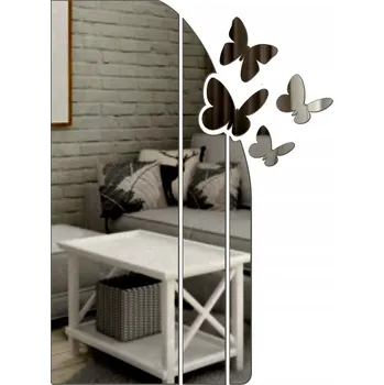 Zrcadlo Dekorativní Zrcadlo Akrylové "Motýli" – 33x60 cm
