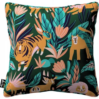 Polštář Yellow Tipi Povlak na polštář Lola zelený 45x45 cm