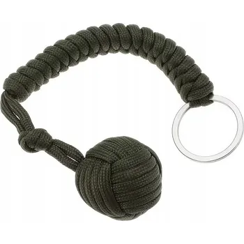 Survivalový přívěsek na klíče na klíče, přívěsek – ocelová kulička pro sebeobranu