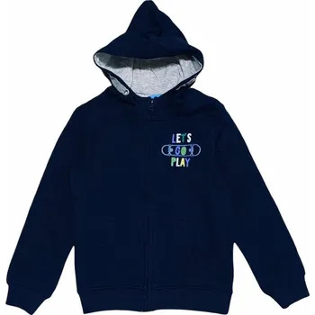 Chlapecká mikina Mikina chlapecká VENERE Let´s go play modrá Modrá, Velikost: 122 122