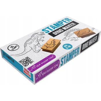 Dětské razítko The Purple Cow - Sada dřevěných razítek - Dinosauři 6+