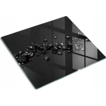 Obraz Odolná a stylová kuchyňská deska z tvrzeného skla s 3D vzorem 60x52 cm