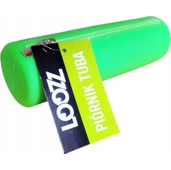 Penál 7. LOOZZ Školní penál Tuba silikonová ZELENÁ NEON