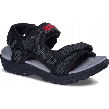 Dívčí obuv Dětské sandály Lee Cooper LCW-25-34-3568K šedé, velikost 33 EU