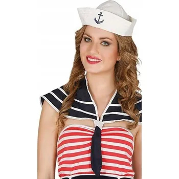 Čepice Čepice s námořnickým límcem, námořnická bílá
