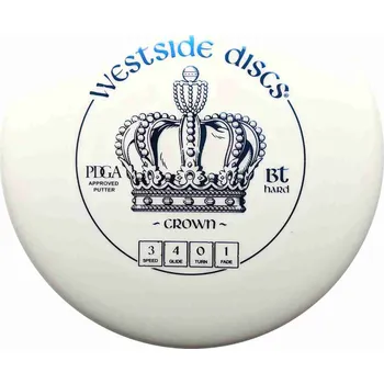 Westside Crown BT Hard (discgolf) (Speed 3, Glide 4, Turn 0, Fade 1)