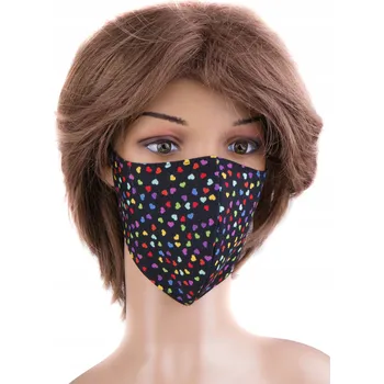 rouška OPAKOVANĚ POUŽITELNÁ OCHRANNÁ BAVLNĚNÁ ROUŠKA DÁREK