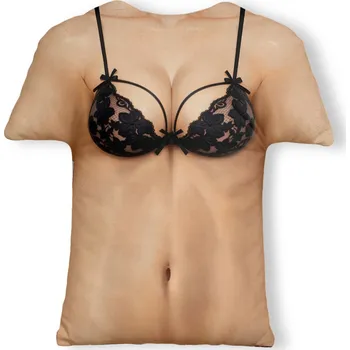 Dekorativní polštářek 3D polštář Torzo – Žena