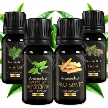 Vůně do bytu Sada esenciálních olejů Aromaholik, přírodní lesní vůně, 40 ml