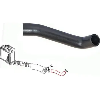 Brzdová hadice KABELOVÁ HADICE TRUBKA CHLADIČ INTERCOOLERA A3 LEON OCTAVIA GOLF IV 1.9 TDI