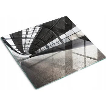 Obraz Odolná a stylová kuchyňská skleněná deska s motivem Cesta v tunelu 60x52 cm