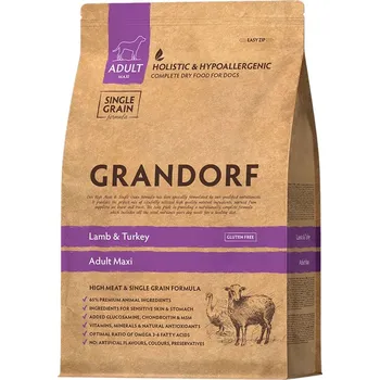 Krmivo pro psa Grandorf granule pro psy Adult Maxi - Jehně a krocan 10kg