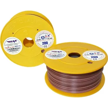 elektrický kabel Kabel LGY/H05V-K 0,35 mm2 200 m Hnědo-Růžový