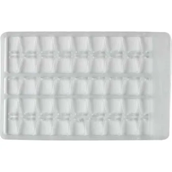 Boilies MIVARDI Zarážky na boilies V - vel.S /2x 48ks - ČIRÉ