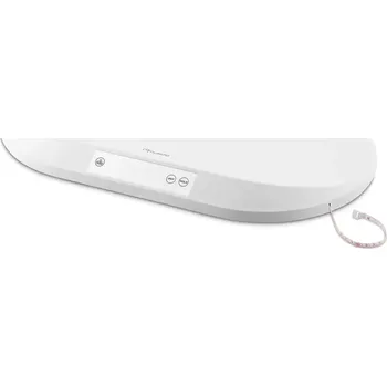 Osobní váha Elektronická dětská váha Nukido s vestavěným metrem - bílá (795000)