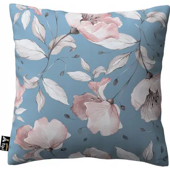 Polštář Povlak na polštář pro děti s květinovým vzorem 50x50 cm