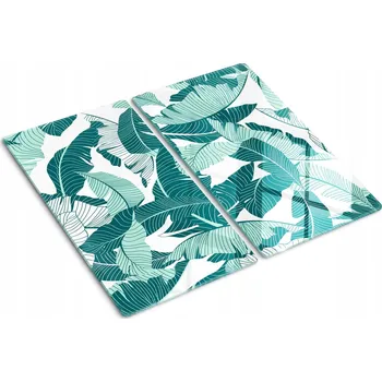 Obraz Kuchyňské Multifunkční Ozdobné Desky Tvrzené Sklo Palmy 2x30x52 cm