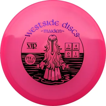 Disc golf Westside Maiden VIP (Speed 3, Glide 4, Turn 0, Fade 1)